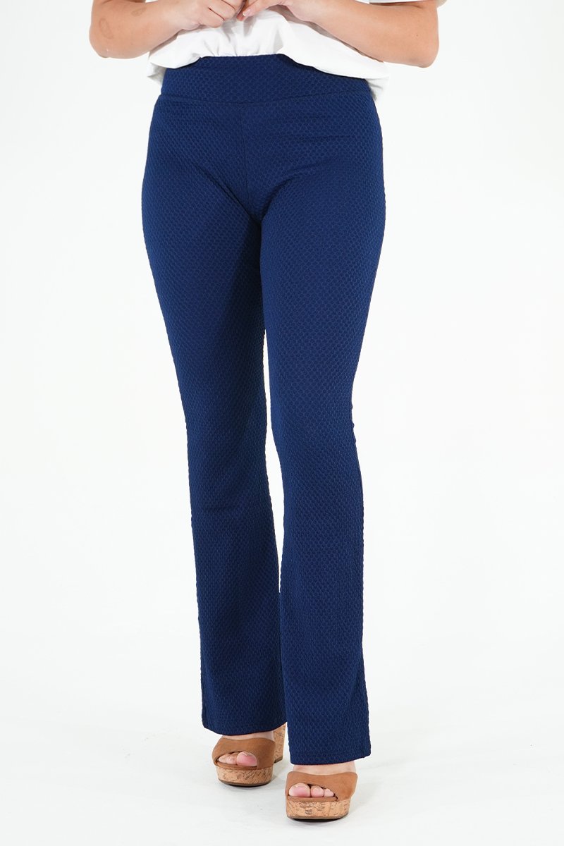 Calça Flare Adulto Colmeia Lene